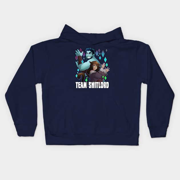 Team of Summoners Kids Hoodie by Bhryn